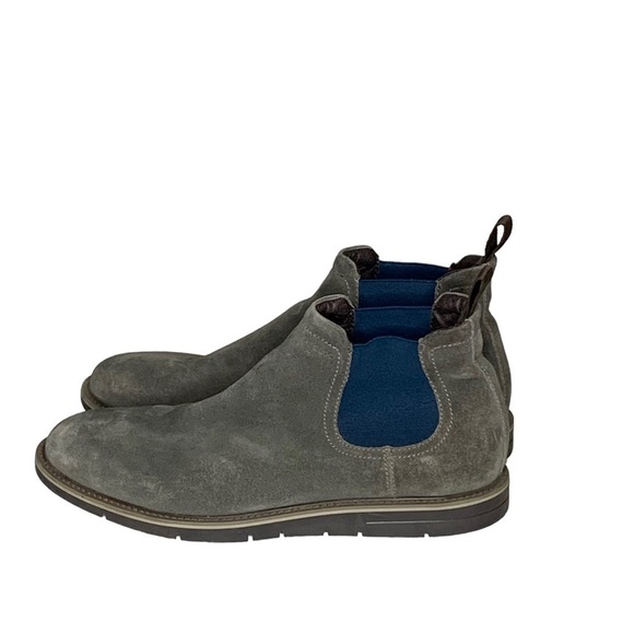 Geox Respira Italian grey suede Chelsea Boot. Size 43 (US 10) - Picture 6 of 11